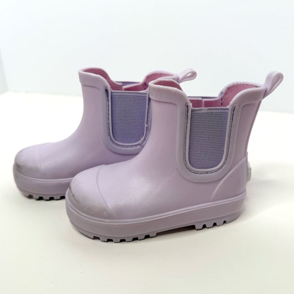 BearPaw Kids Lavender Purple Rain & Snow Boots